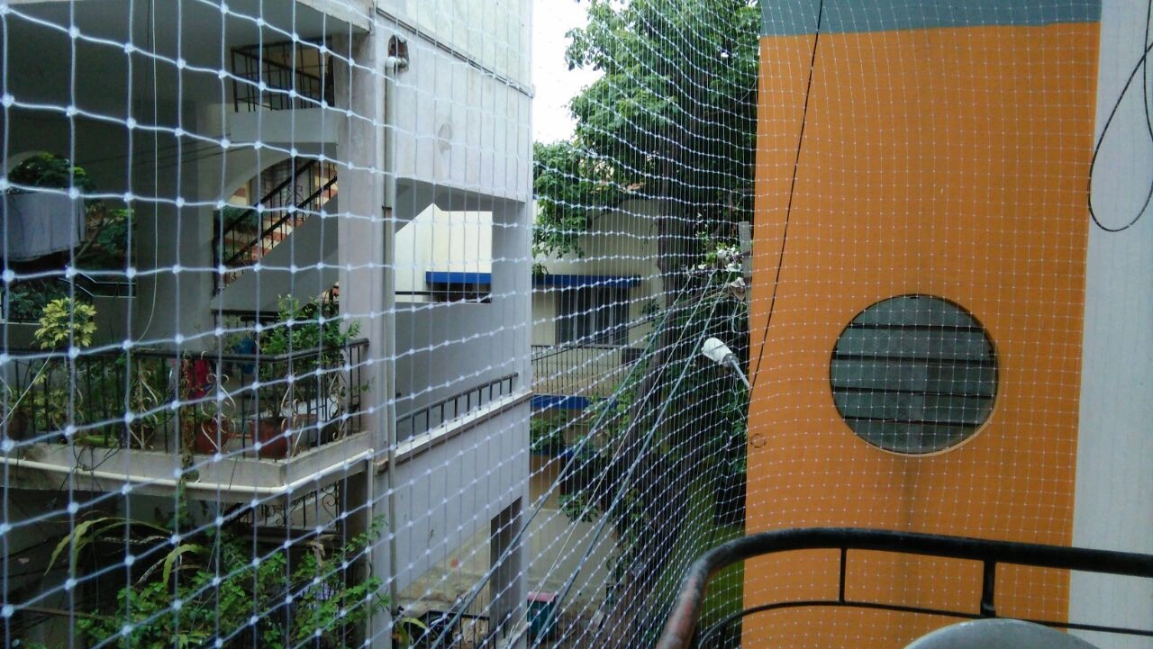 Pigeon Nets Pigeon Nets material and edge fixing